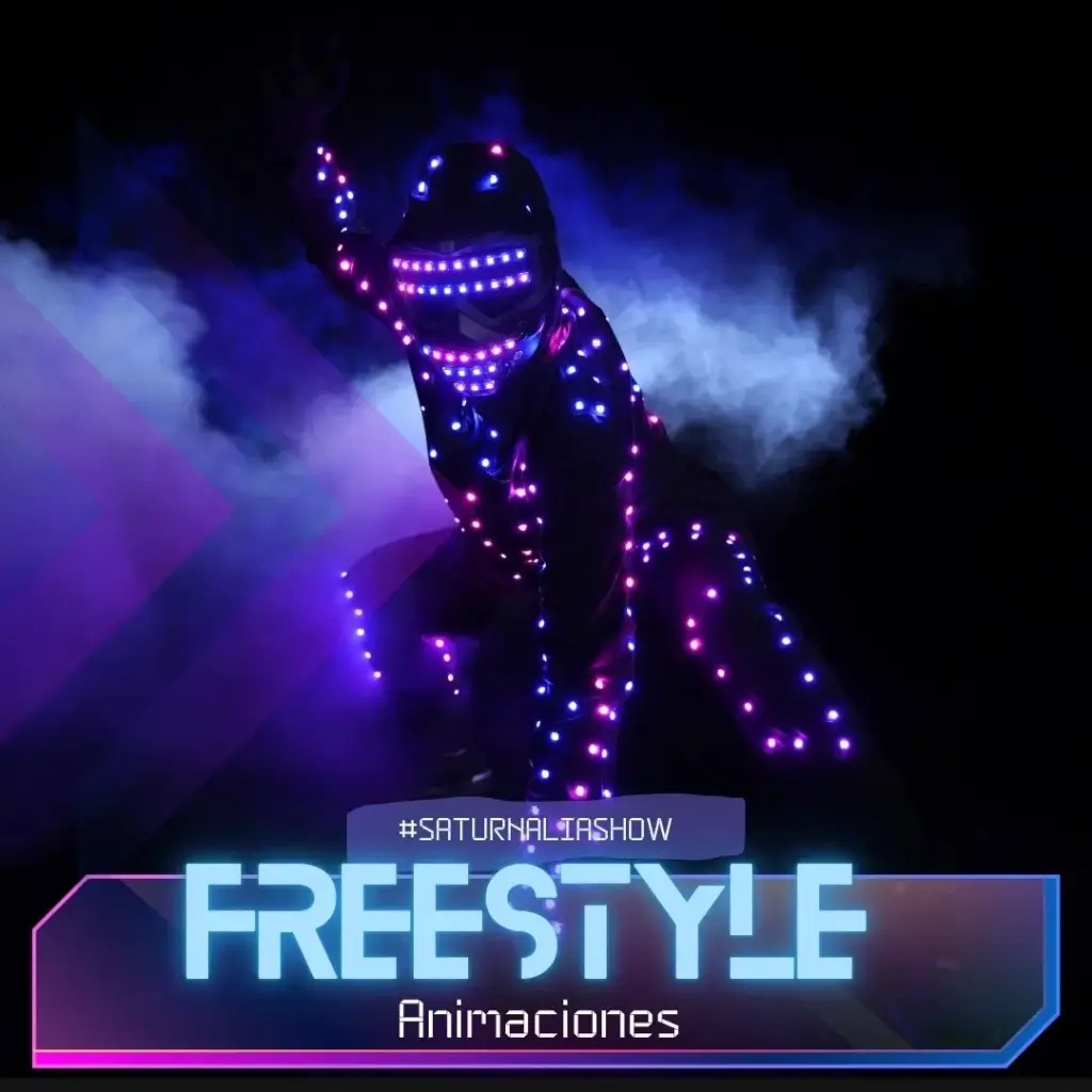 Bailarines LED freestyle
