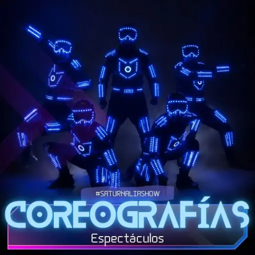 Coreografía LED secuenciada