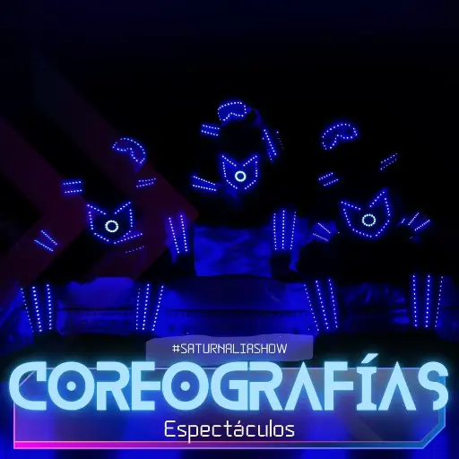 Coreografía LED secuenciada